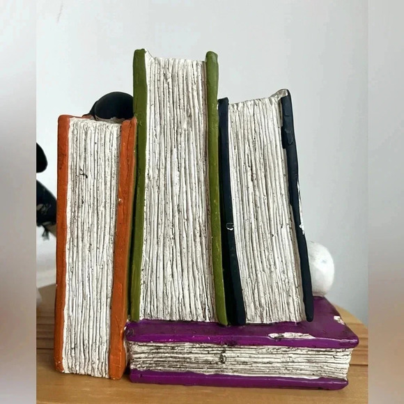 Halloween Gnome Shelf Sitter and Four Book Potion Spells Brews Skull Plaster - Picture 3 of 13